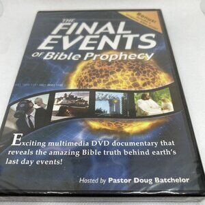 The Final Events of Bible Prophecy DVD 2004 Bonus Computer Bible Study Brand New